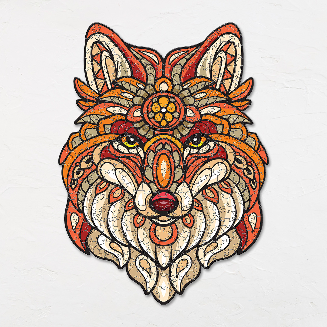 Cunning Fox Ornamental Puzzle designed precisely to bring amazing fun time