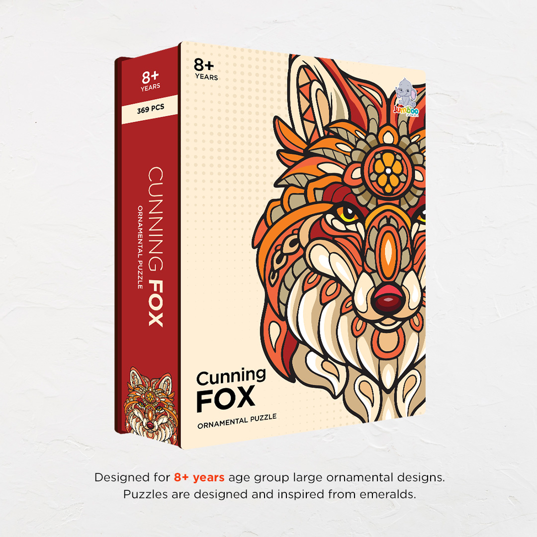 Cunning Fox Ornamental Puzzle designed precisely to bring amazing fun time