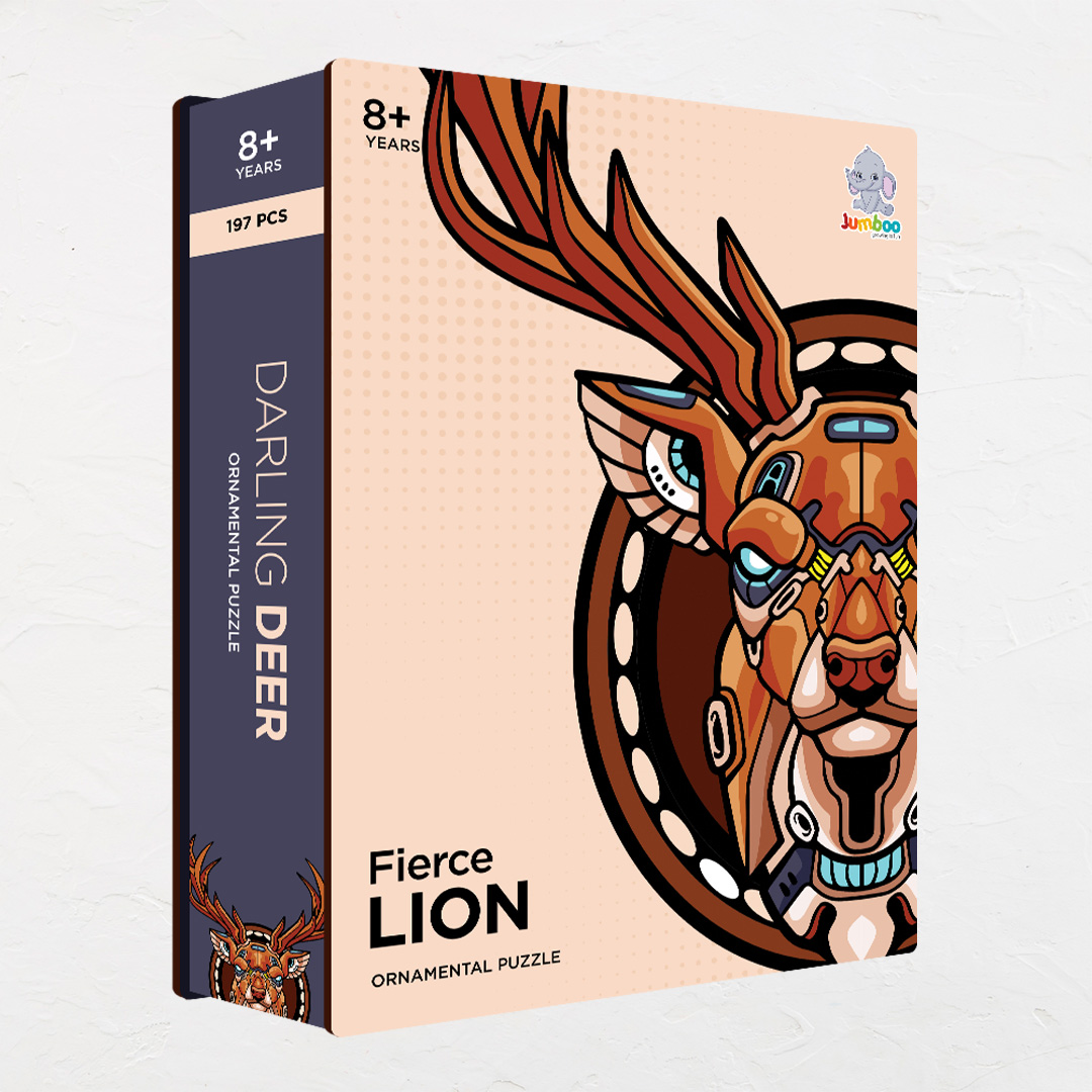 Darling Deer Ornamental Puzzle designed precisely to bring amazing fun time