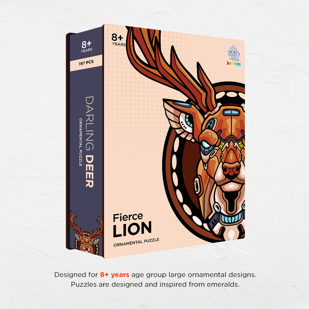 Darling Deer Ornamental Puzzle designed precisely to bring amazing fun time