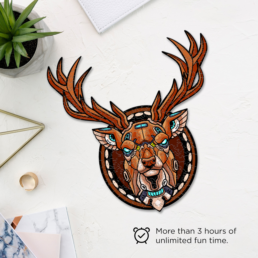 Darling Deer Ornamental Puzzle designed precisely to bring amazing fun time