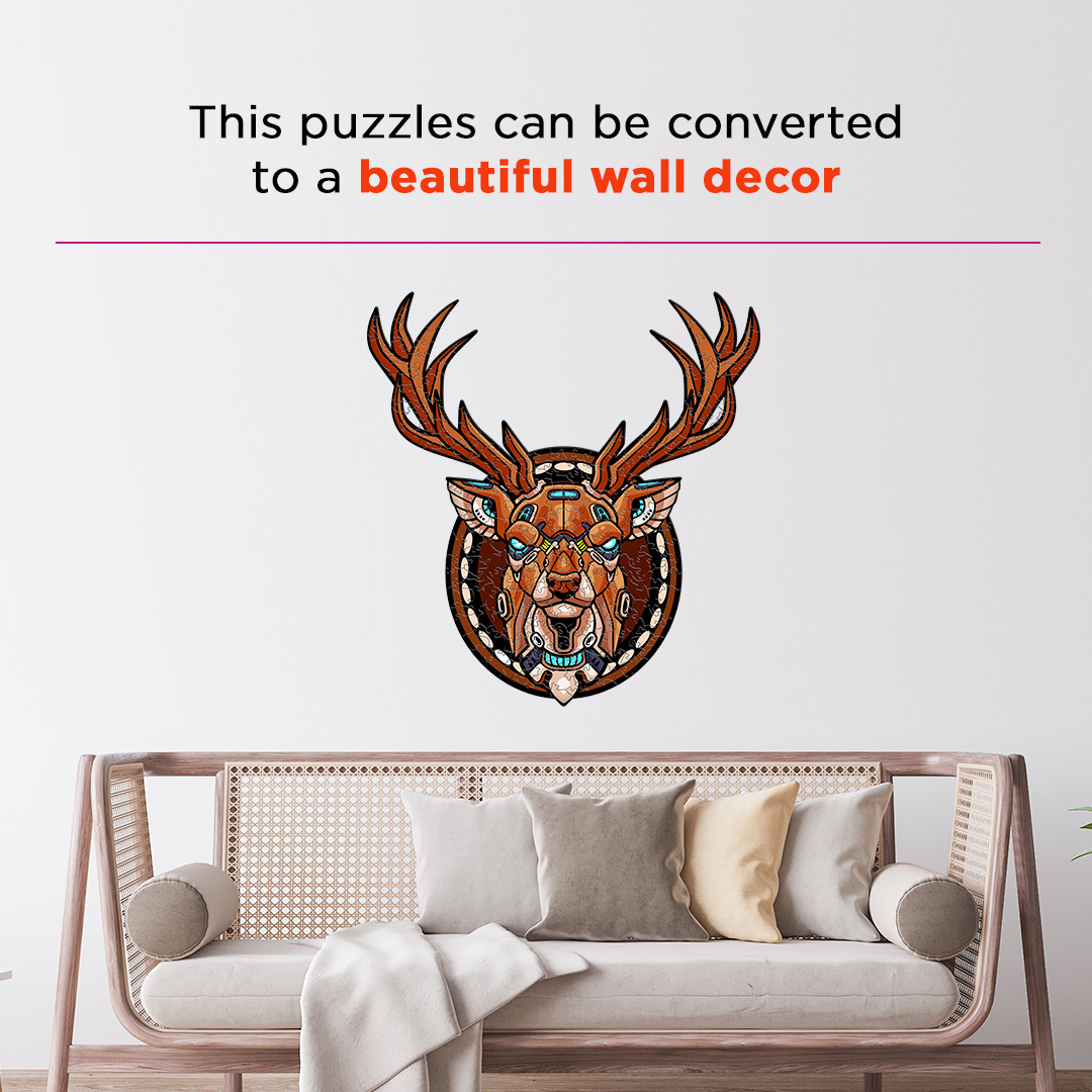 Darling Deer Ornamental Puzzle designed precisely to bring amazing fun time