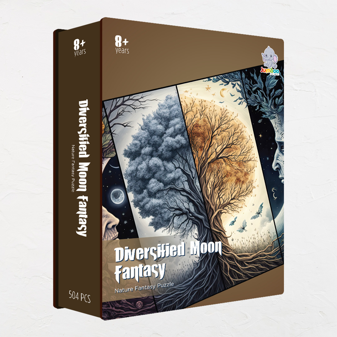 Diversified Moon Fantasy unique jigsaw puzzles created to bring a live décor