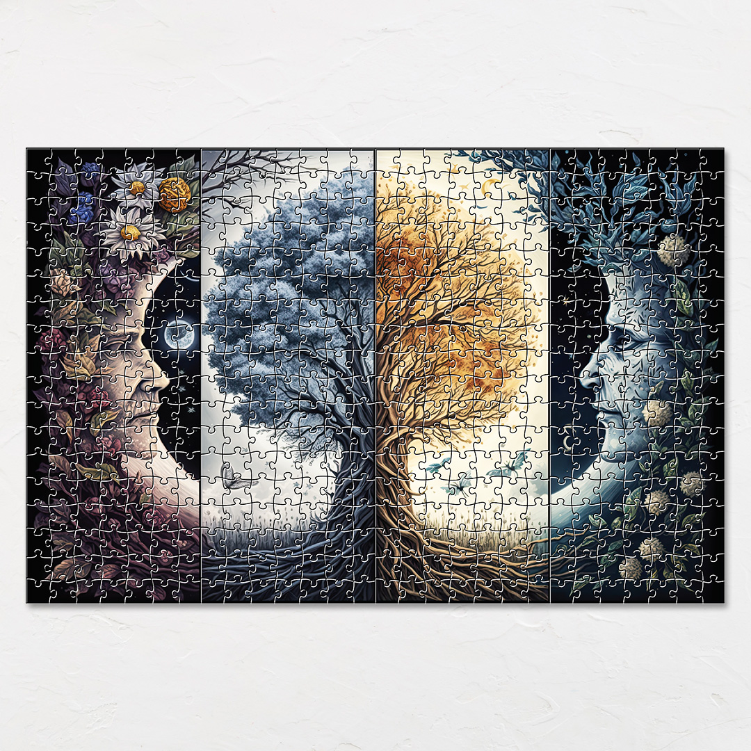 Diversified Moon Fantasy unique jigsaw puzzles created to bring a live décor