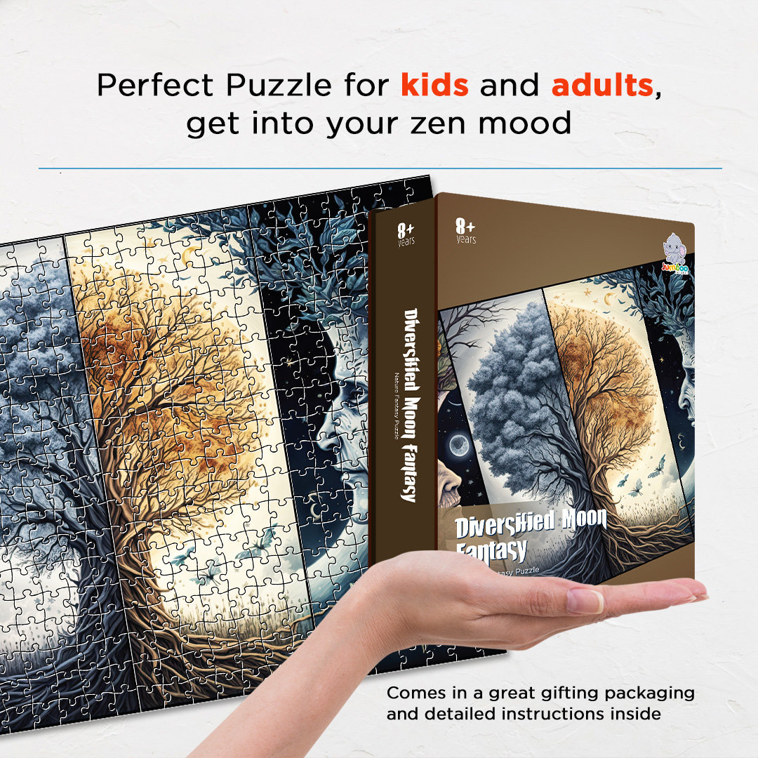 Diversified Moon Fantasy unique jigsaw puzzles created to bring a live décor