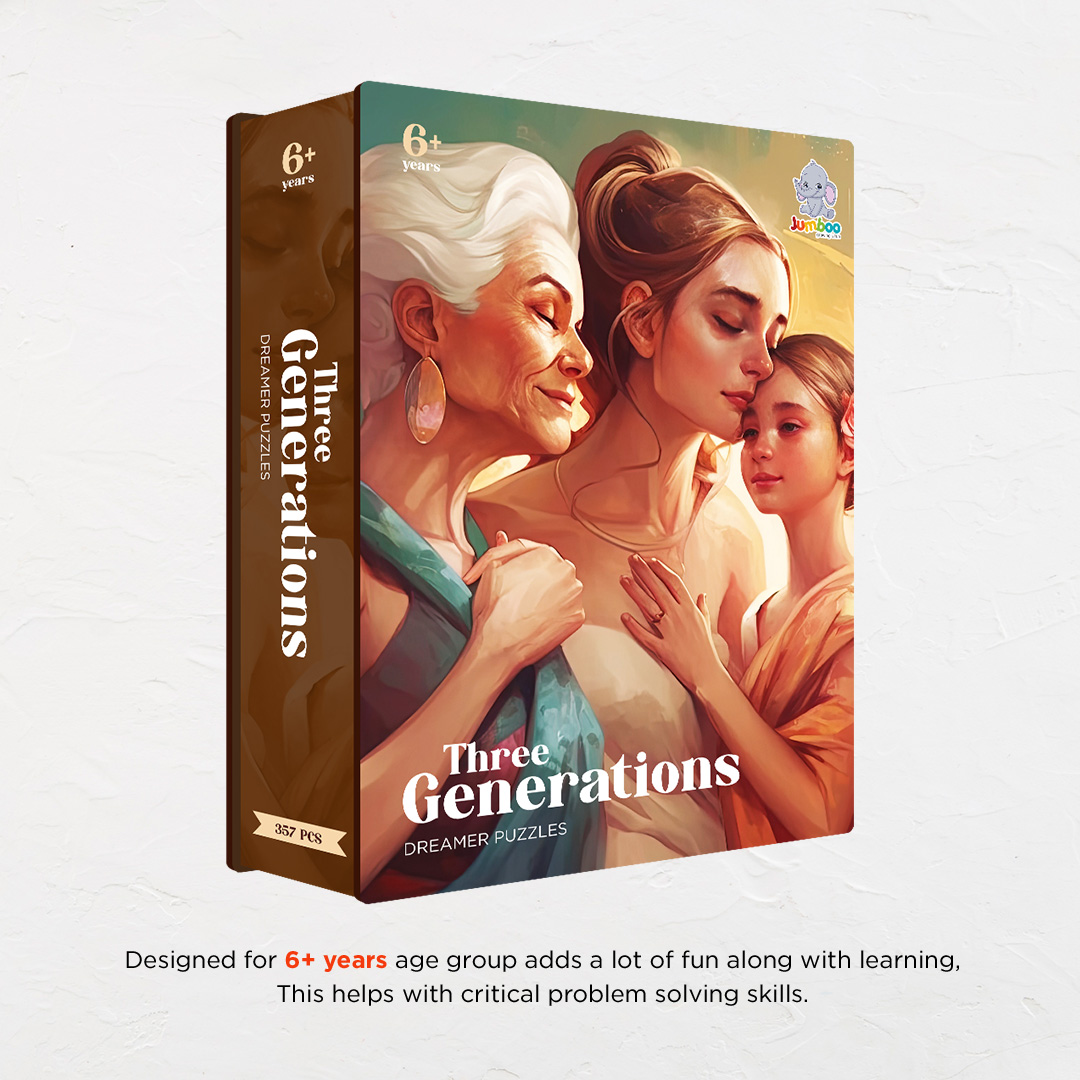 Three Generation is a jigsaw puzzle filled with amazing dream concept