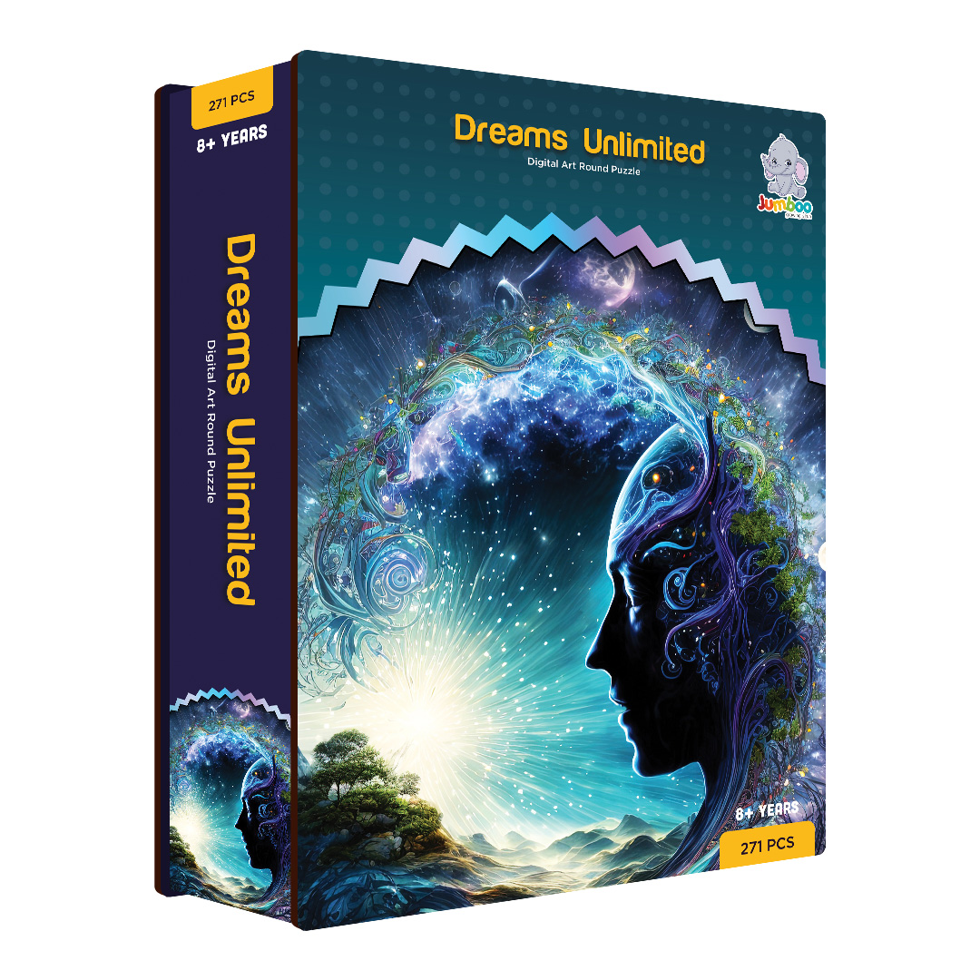 Dreamers Unlimited digital art puzzle for kids and adults a creative art base puzzle