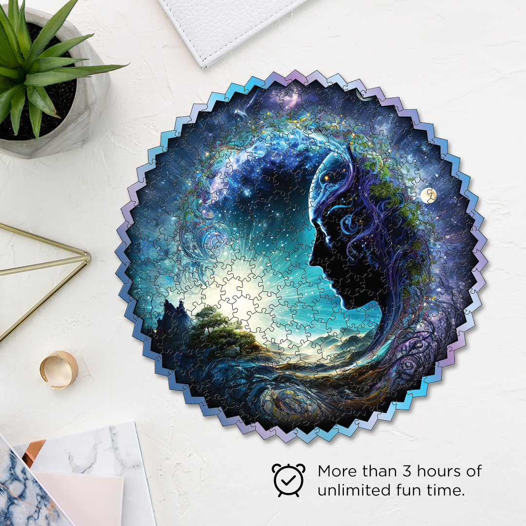 Dreamers Unlimited digital art puzzle for kids and adults a creative art base puzzle