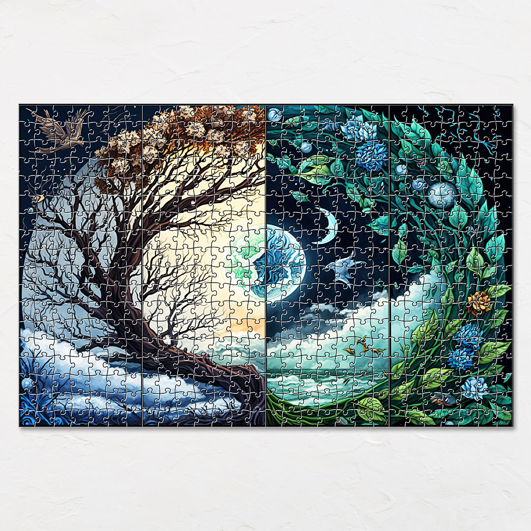Fairy Shade Fantasy unique jigsaw puzzles created to bring a live décor