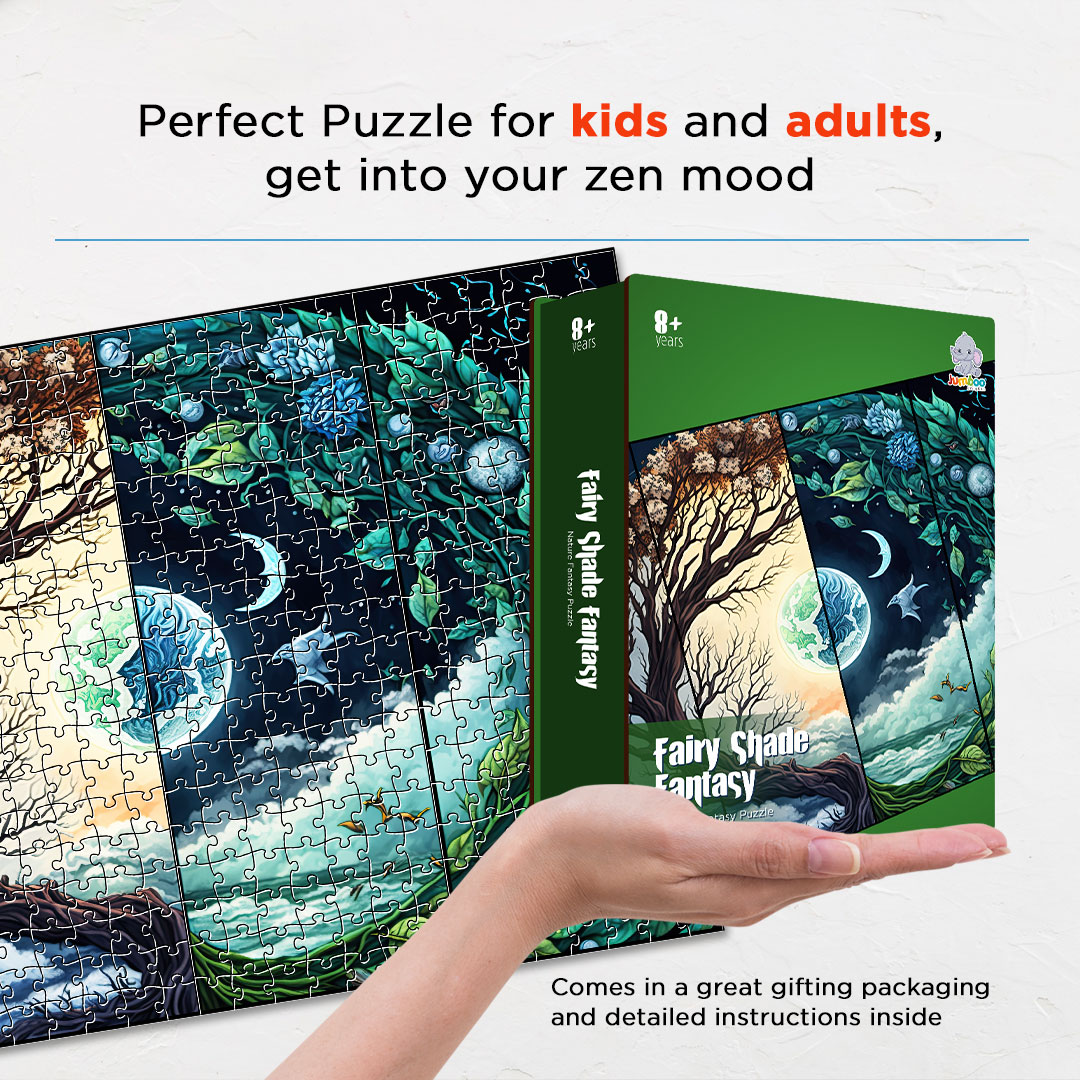 Fairy Shade Fantasy unique jigsaw puzzles created to bring a live décor
