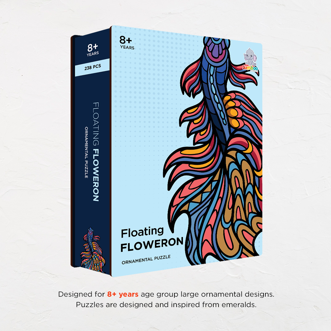 Floating Floweron Ornamental Puzzle designed precisely to bring amazing fun time