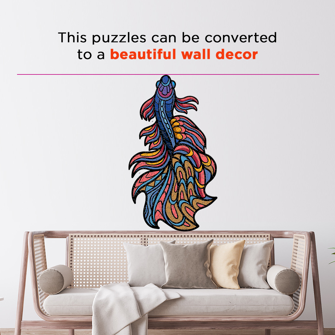 Floating Floweron Ornamental Puzzle designed precisely to bring amazing fun time