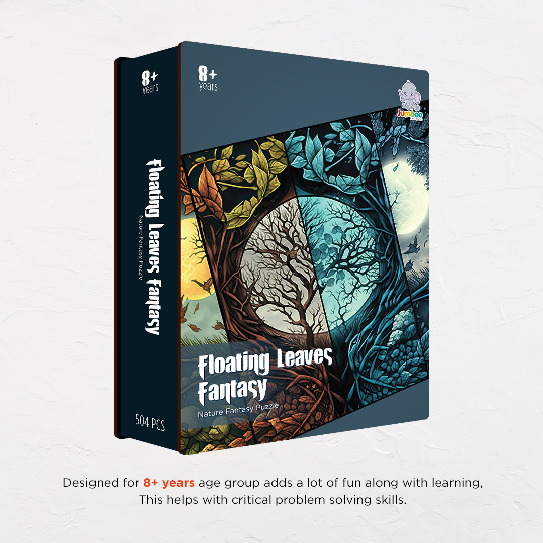 Floating Leaves Fantasy unique jigsaw puzzles created to bring a live décor