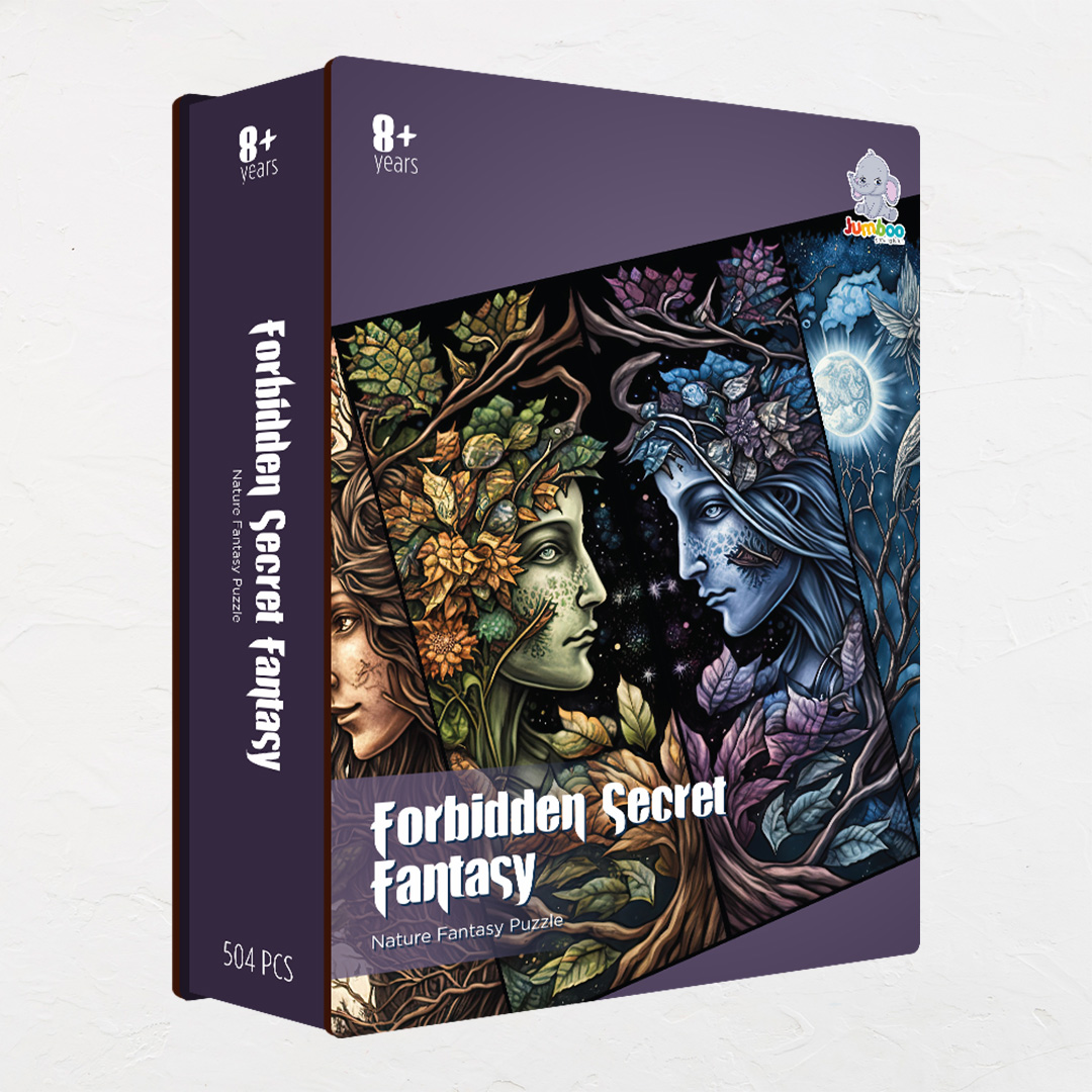 Forbidden Secret Fantasy unique jigsaw puzzles created to bring a live décor