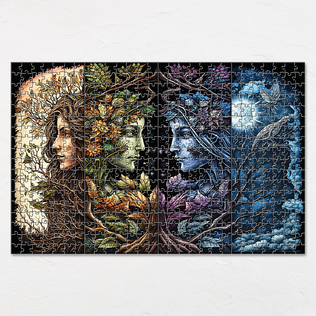 Forbidden Secret Fantasy unique jigsaw puzzles created to bring a live décor
