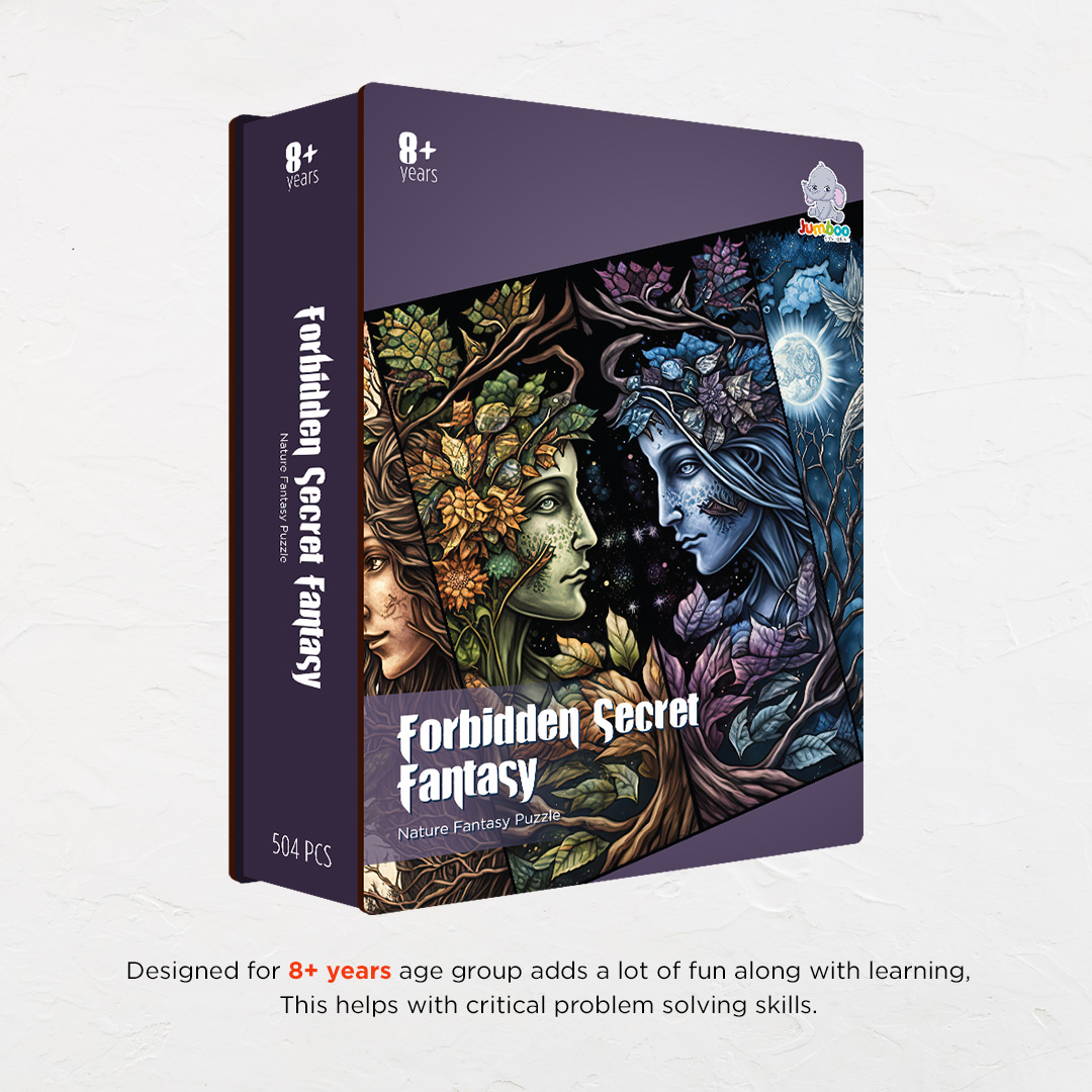 Forbidden Secret Fantasy unique jigsaw puzzles created to bring a live décor
