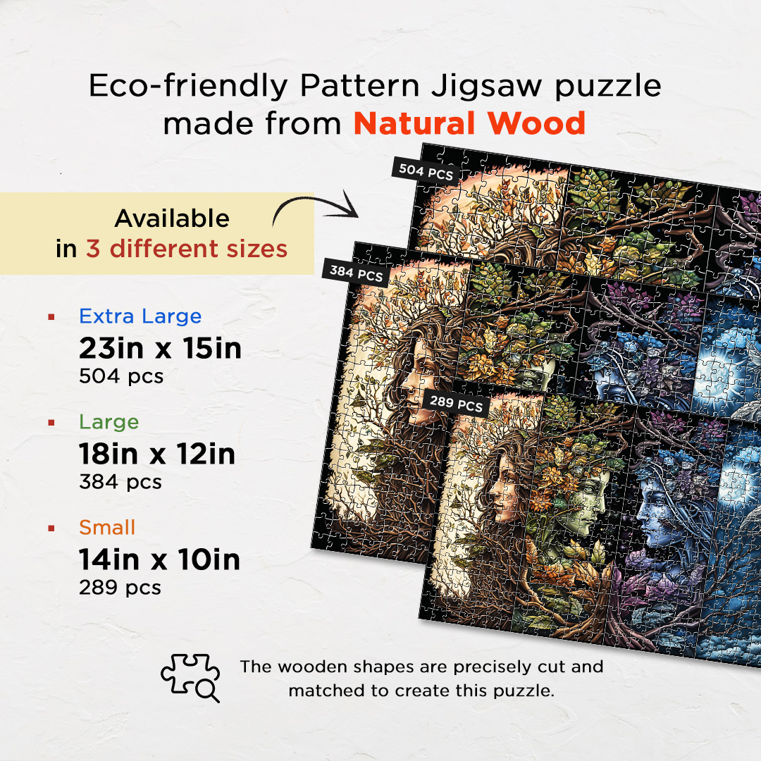 Forbidden Secret Fantasy unique jigsaw puzzles created to bring a live décor
