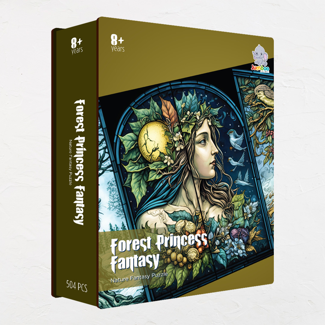 Forest Princess Fantasy unique jigsaw puzzles created to bring a live décor