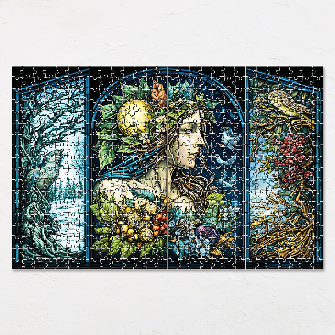 Forest Princess Fantasy unique jigsaw puzzles created to bring a live décor