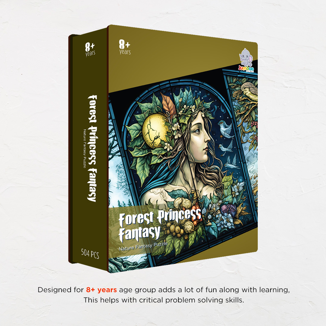 Forest Princess Fantasy unique jigsaw puzzles created to bring a live décor