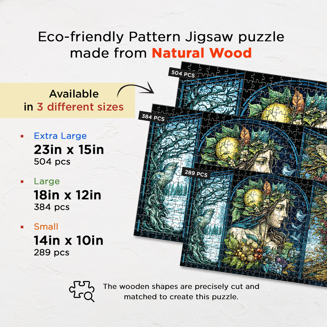 Forest Princess Fantasy unique jigsaw puzzles created to bring a live décor