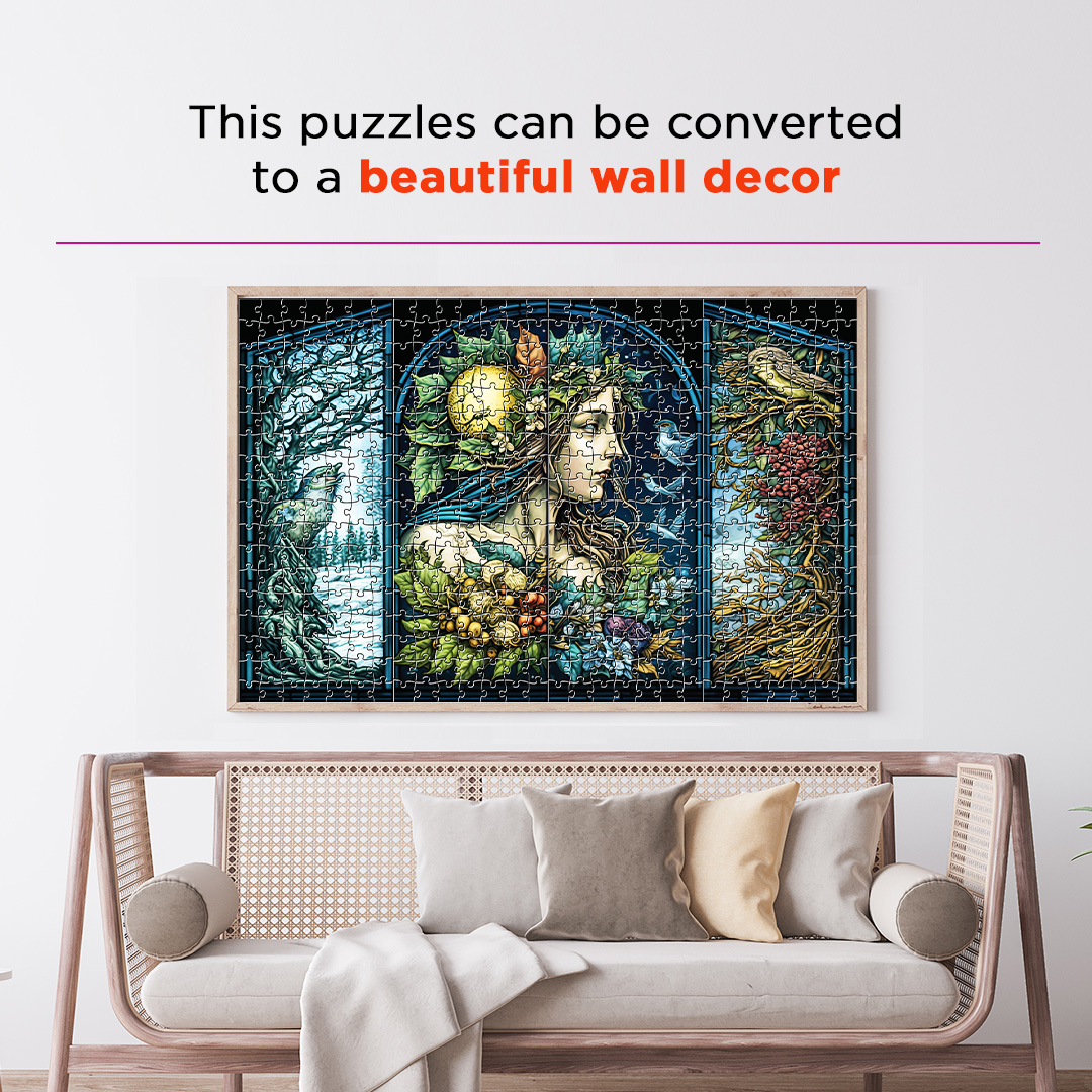 Forest Princess Fantasy unique jigsaw puzzles created to bring a live décor