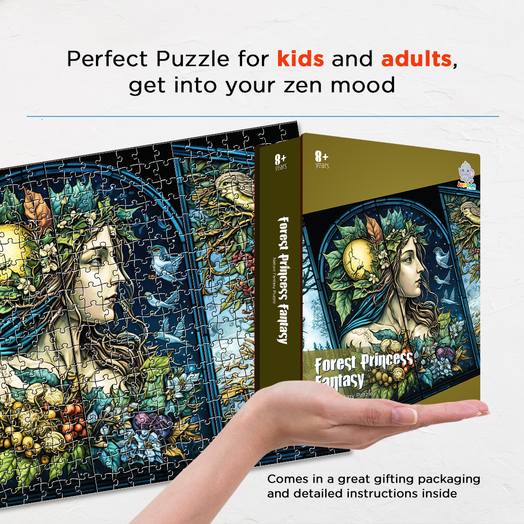 Forest Princess Fantasy unique jigsaw puzzles created to bring a live décor
