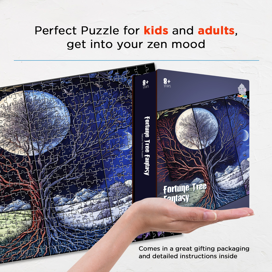 Fortune Tree Fantasy unique jigsaw puzzles created to bring a live décor