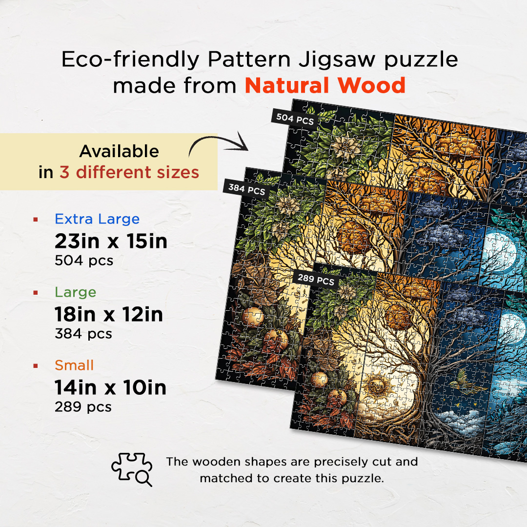 Fruits of Nature Fantasy unique jigsaw puzzles created to bring a live décor