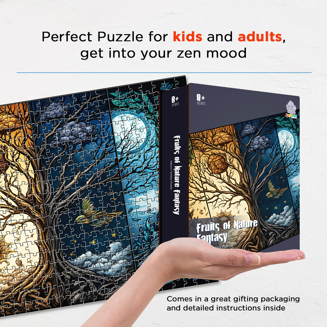 Fruits of Nature Fantasy unique jigsaw puzzles created to bring a live décor