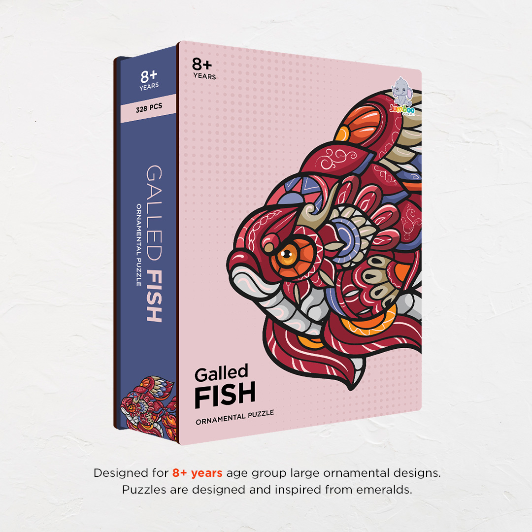 Galled Fish Ornamental Puzzle designed precisely to bring amazing fun time