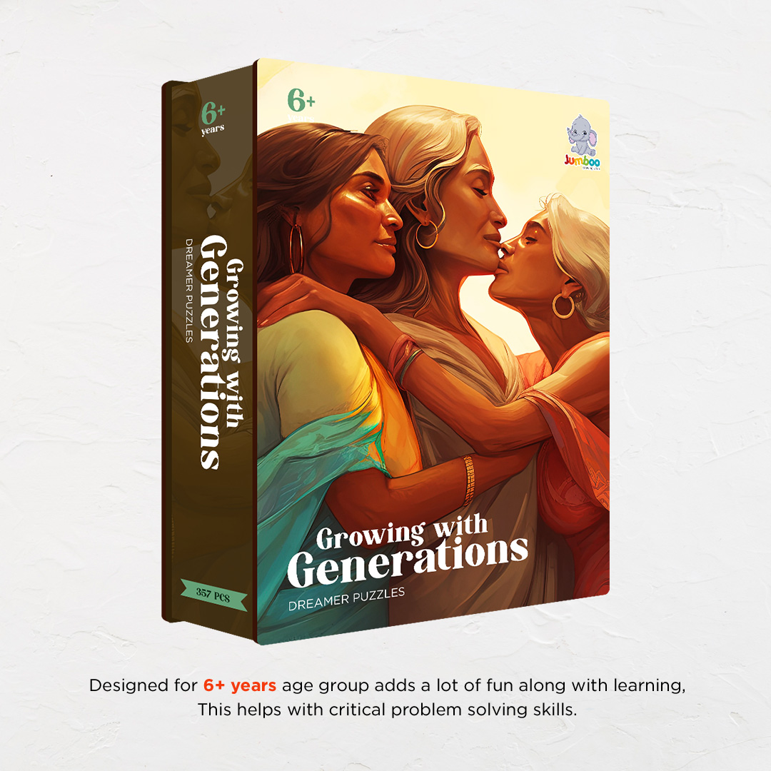 Growing with Generation is a jigsaw puzzle filled with amazing dream concept