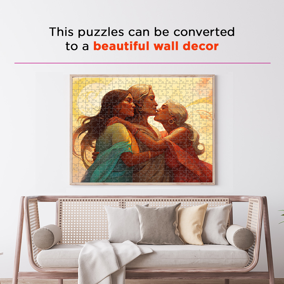 Growing with Generation is a jigsaw puzzle filled with amazing dream concept