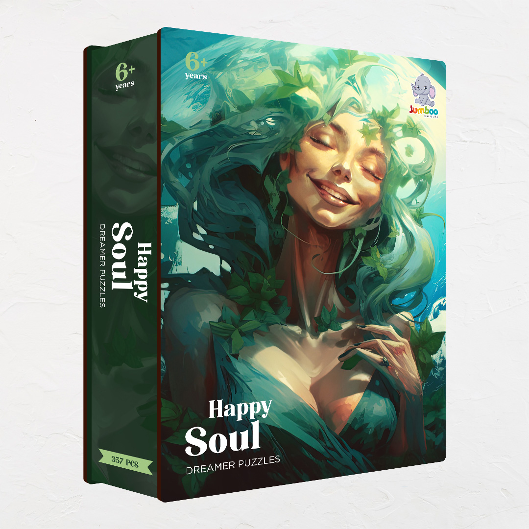 Happy Soul is a jigsaw puzzle filled with amazing dream concept