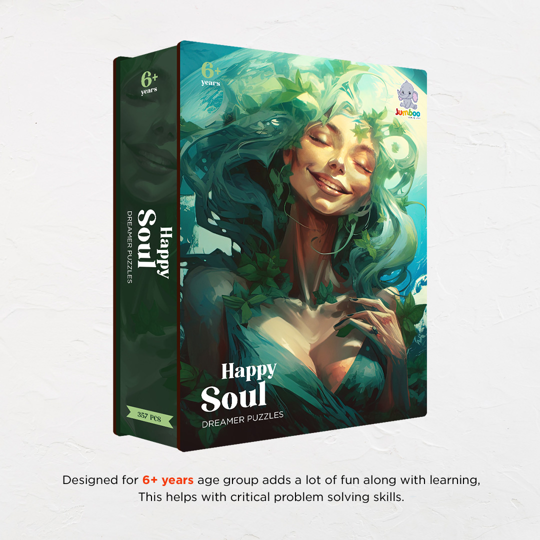 Happy Soul is a jigsaw puzzle filled with amazing dream concept
