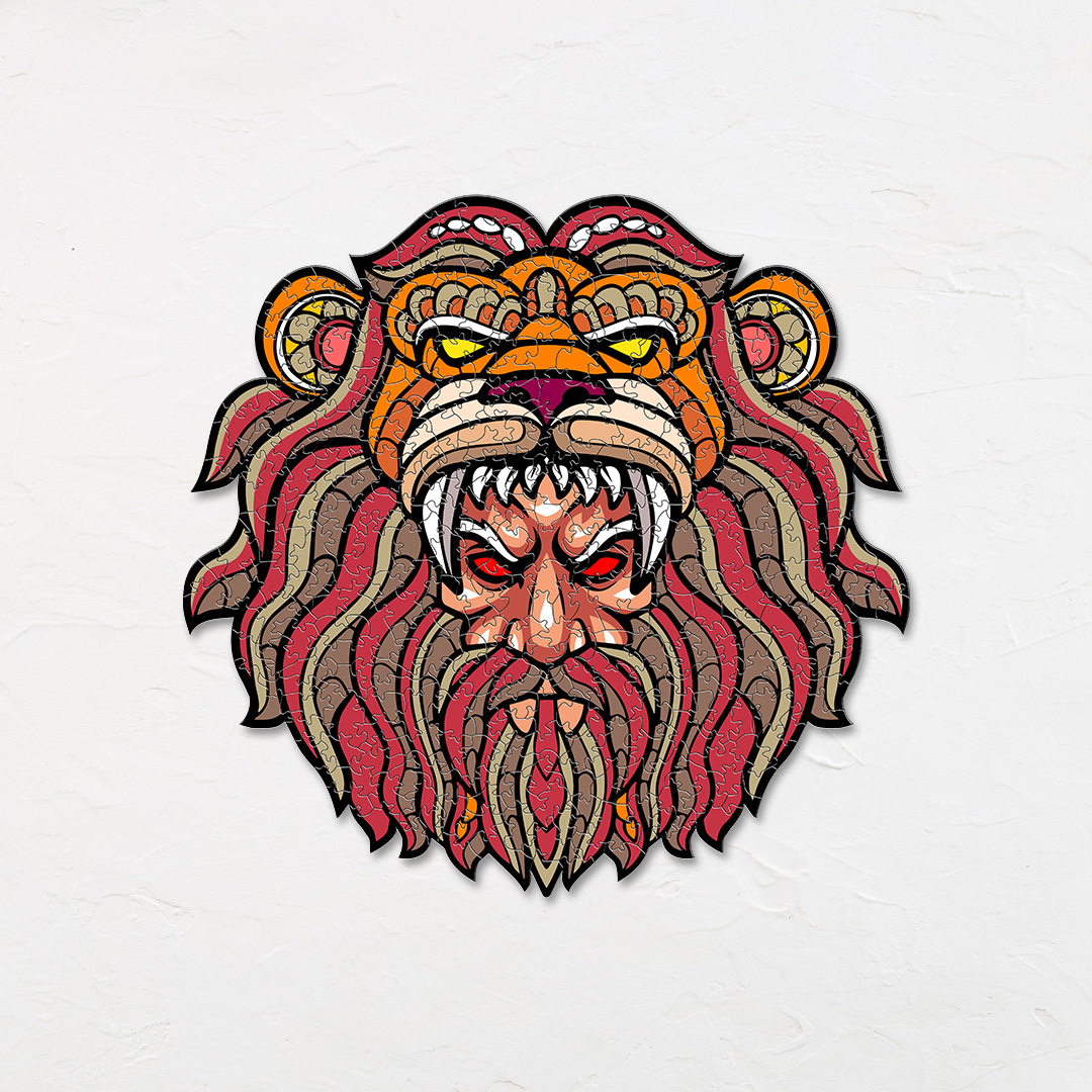 Hercules Head Ornamental Puzzle designed precisely to bring amazing fun time