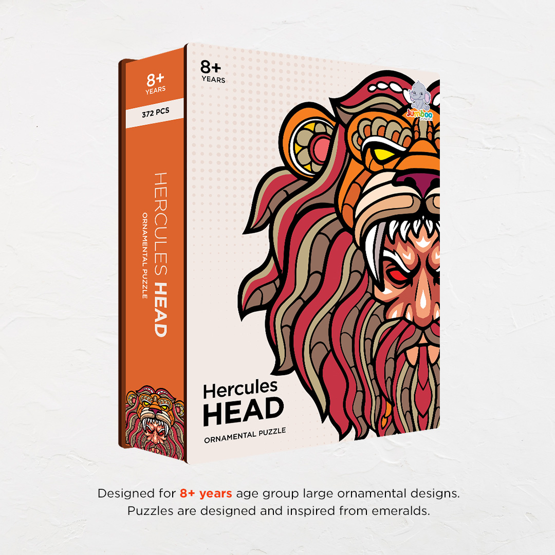 Hercules Head Ornamental Puzzle designed precisely to bring amazing fun time