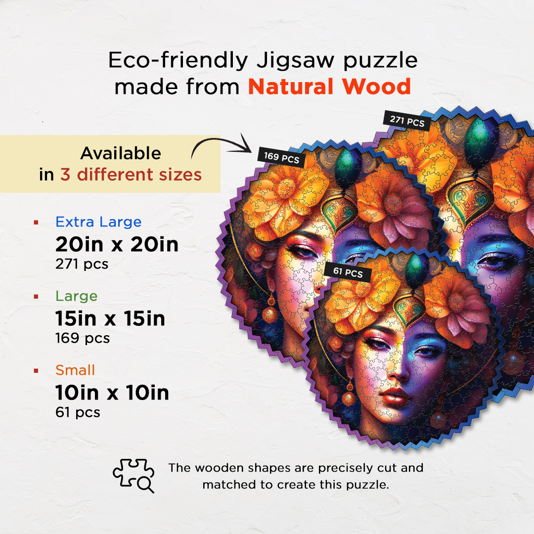 Inspiring Beauty digital art puzzle for kids and adults a creative art base puzzle
