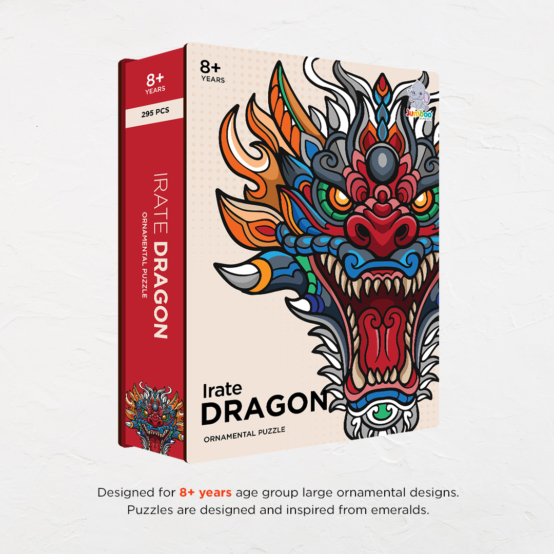 Irate Dragon Ornamental Puzzle designed precisely to bring amazing fun time