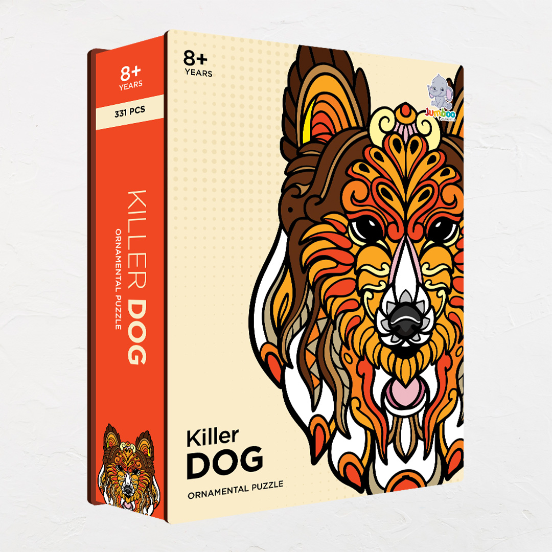 Killer Dog Ornamental Puzzle designed precisely to bring amazing fun time