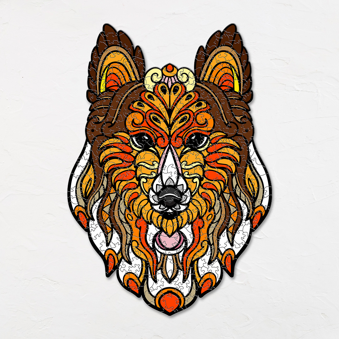 Killer Dog Ornamental Puzzle designed precisely to bring amazing fun time