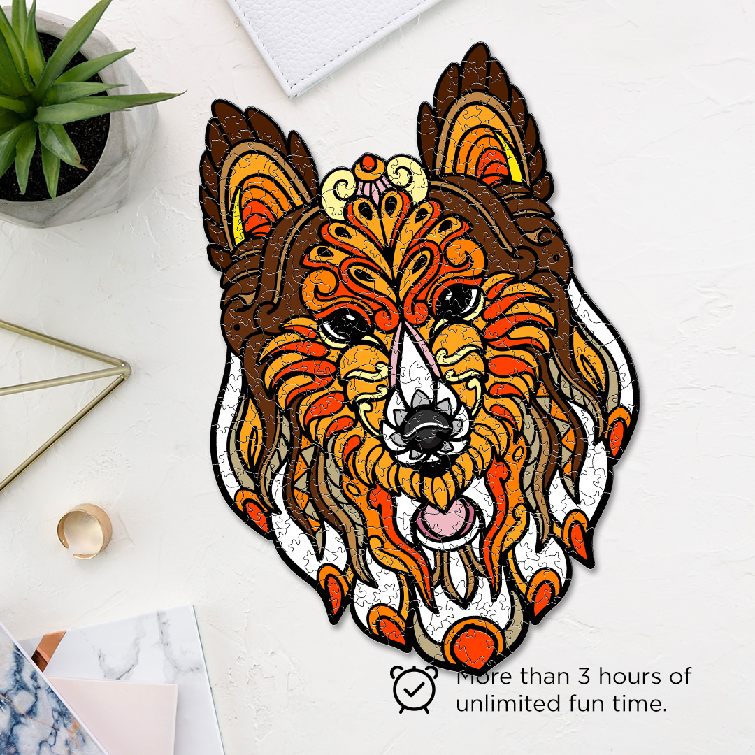 Killer Dog Ornamental Puzzle designed precisely to bring amazing fun time