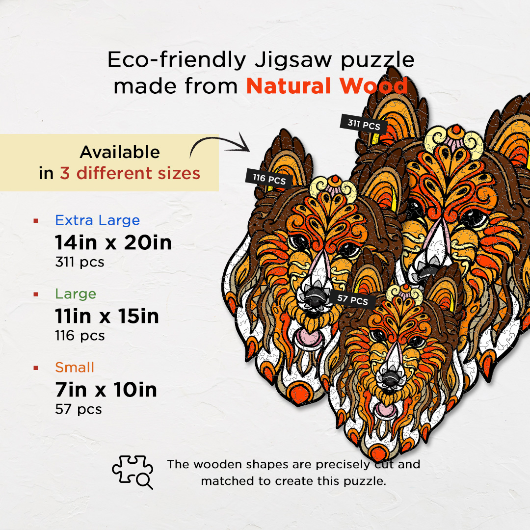 Killer Dog Ornamental Puzzle designed precisely to bring amazing fun time
