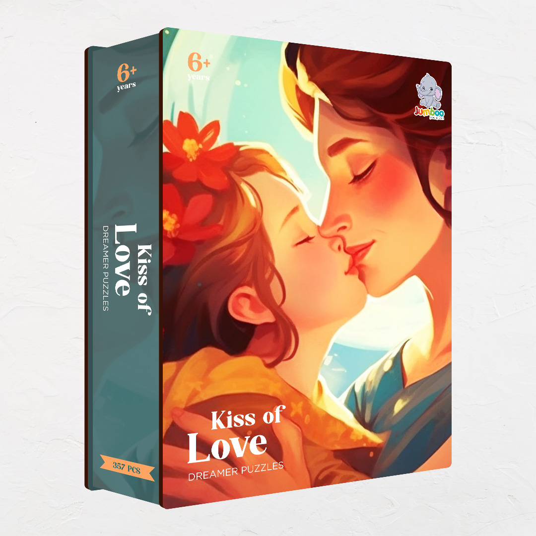 Kiss of Love is a jigsaw puzzle filled with amazing dream concept