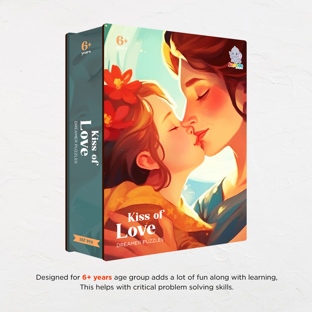 Kiss of Love is a jigsaw puzzle filled with amazing dream concept
