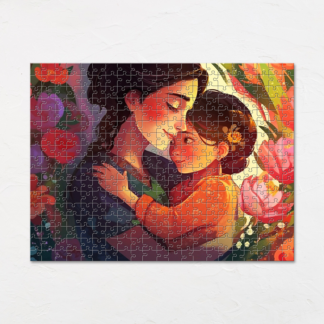 Loveable Mother is a jigsaw puzzle filled with amazing dream concept