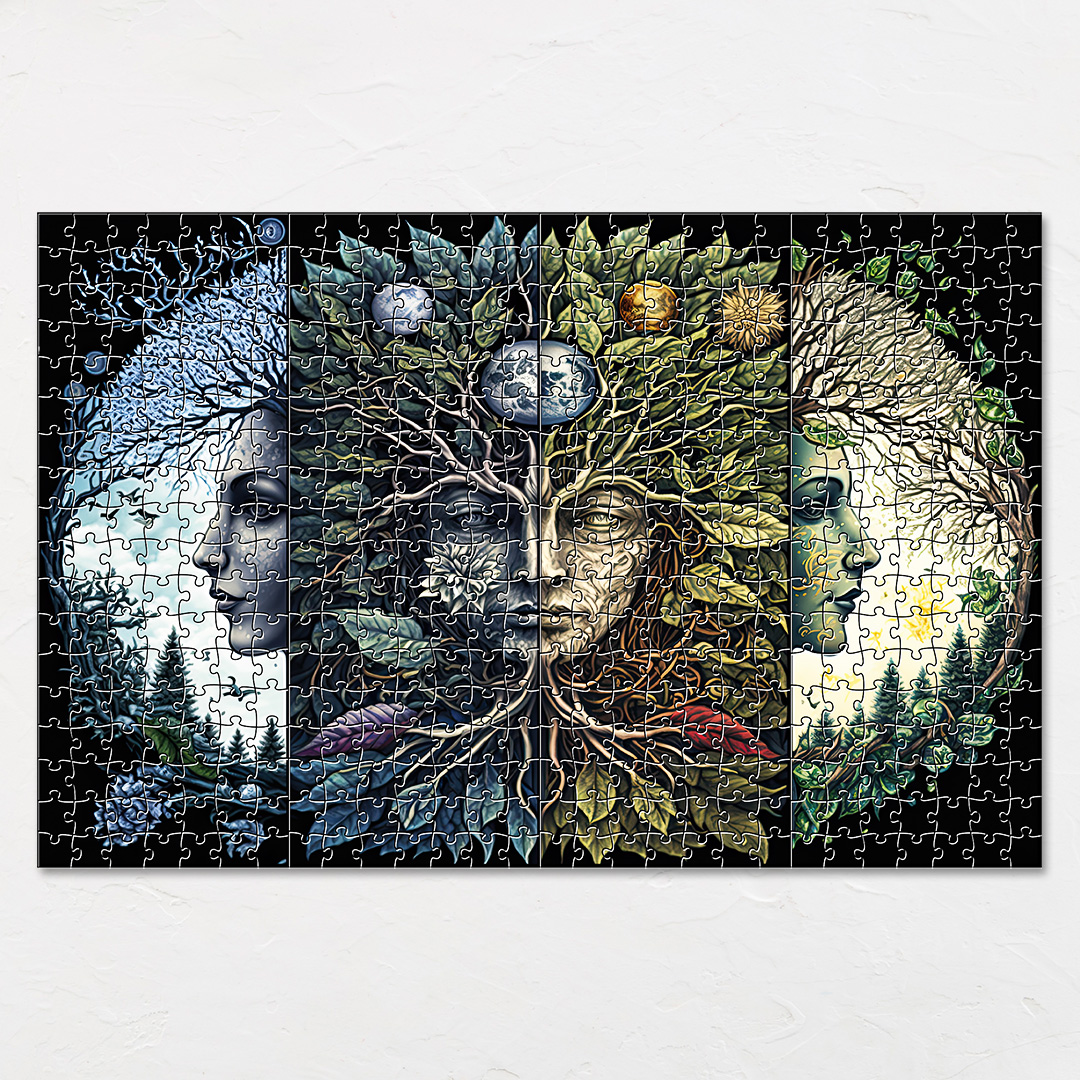 Mother Nature Fantasy unique jigsaw puzzles created to bring a live décor