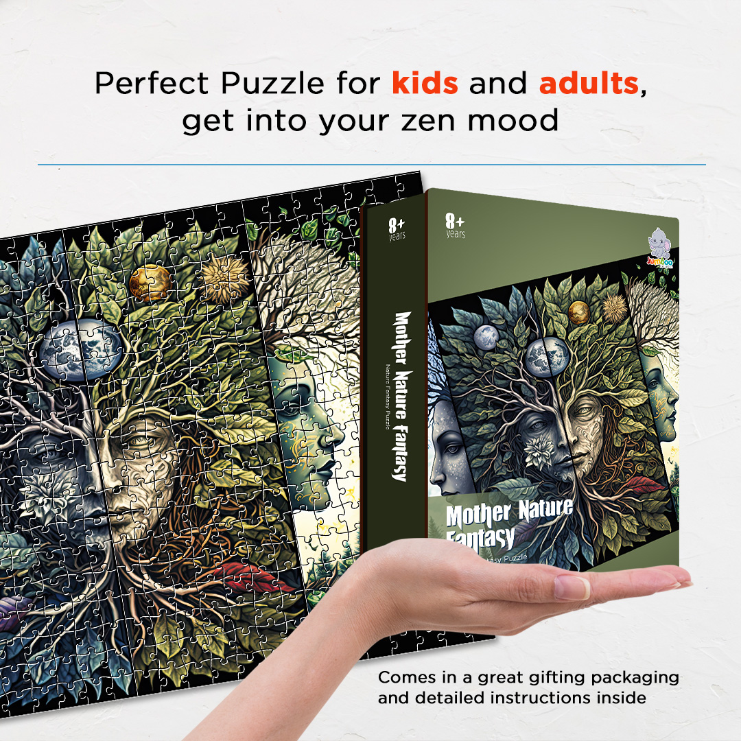 Mother Nature Fantasy unique jigsaw puzzles created to bring a live décor
