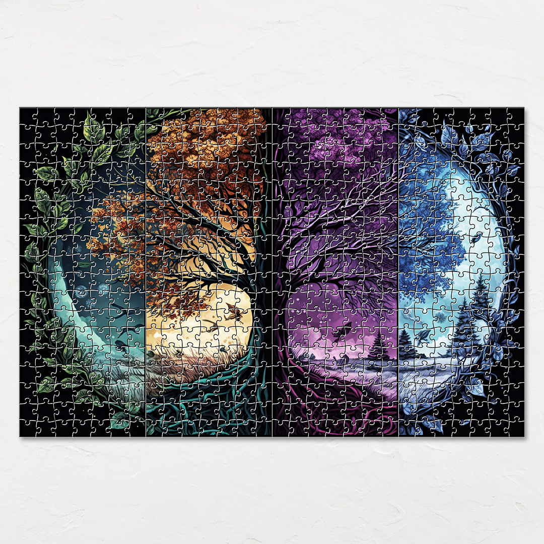 Nature Color Fantasy unique jigsaw puzzles created to bring a live décor