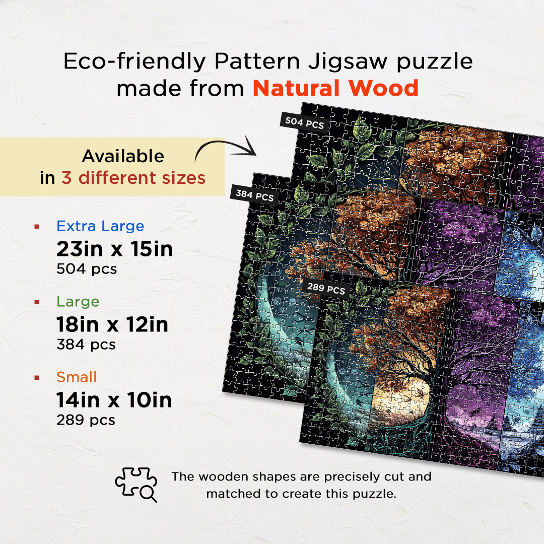 Nature Color Fantasy unique jigsaw puzzles created to bring a live décor
